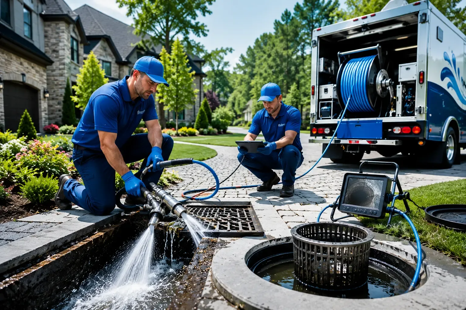 Local outdoor drain cleaning professionals in Colebrook, CT