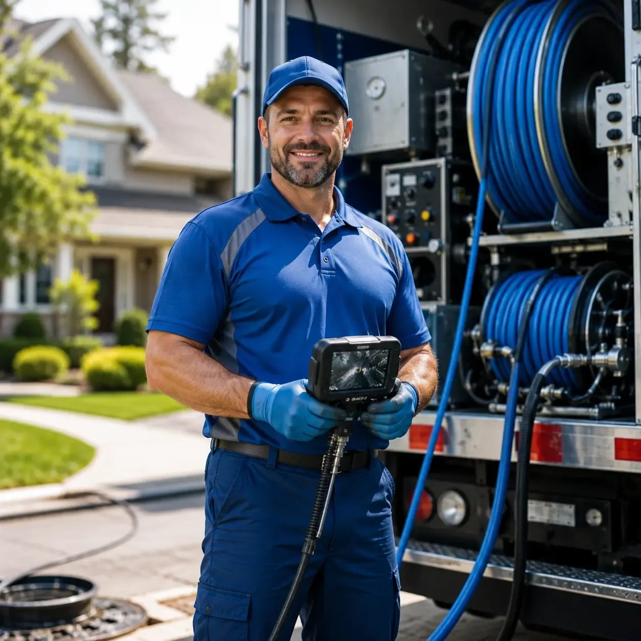Local outdoor drain cleaning specialists in Colebrook, CT